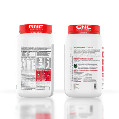 GNC Pro Performance 100% Whey Protein | 2 lbs | Muscle Growth | Muscle Recovery | DigeZyme® For Easy Digestion | Informed Choice Certified | 24g Protein | 5.5g BCAA | Chocolate Fudge | 907 gm