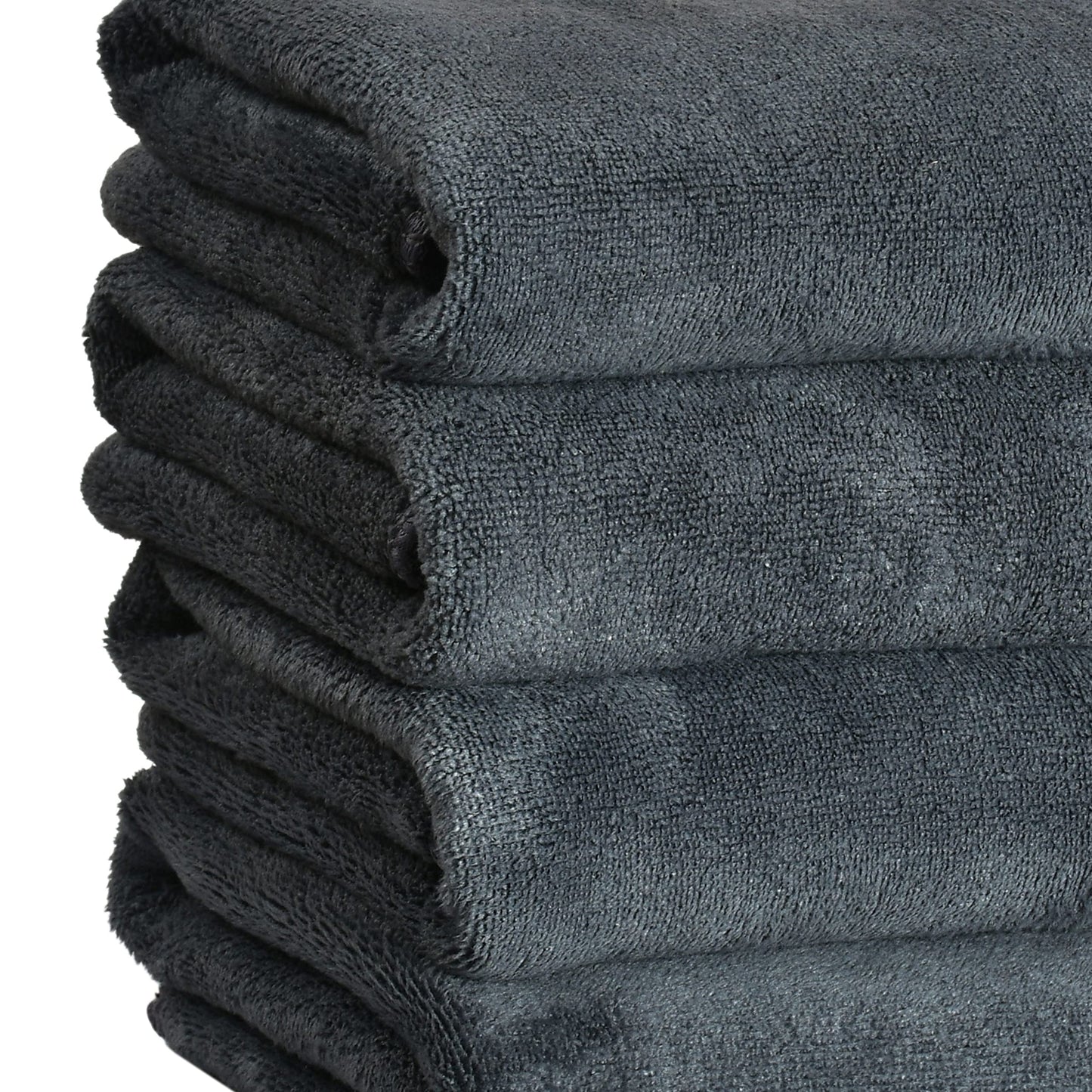 Yellow Weaves Super Soft Microfiber Hand Towels, Gym & Workout Towels 400 GSM, Multicolour 8, Set of 4