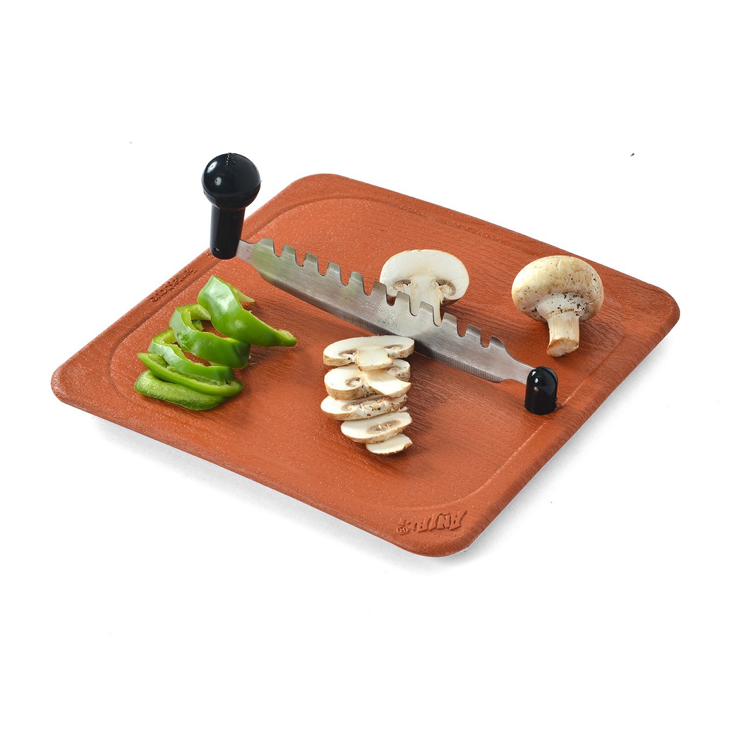 Anjali – FC02 Deluxe Fantastique Plastic Vegetable and Fruit Cutter (Brown, Silver, Small)