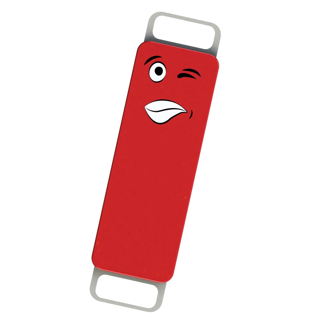 Blix Queaky- STEM Toy, Experimental Toy, Learning Toy, Creative Toy, Educational Toy, Best Gift Toy for Kids, Queaky is not just Musical and Sound Toy, Learn Through Play (Red)