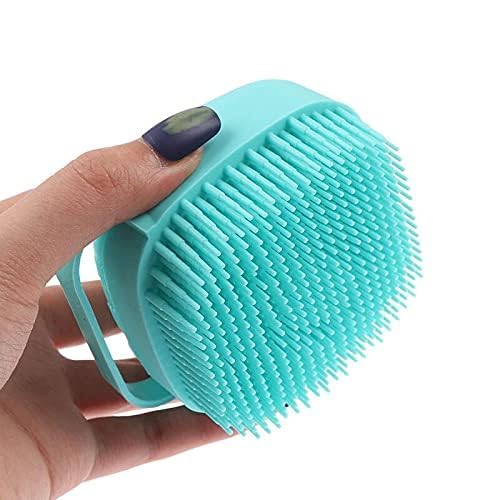 ETSAP Body Scrubber with Soap Dispenser Brush, Silicone Exfoliating Brushes, Soft Body Exfoliator, Bath Loofah for Babies, Kids, Women, Men and Pets (Multicolor) – Pack of 1