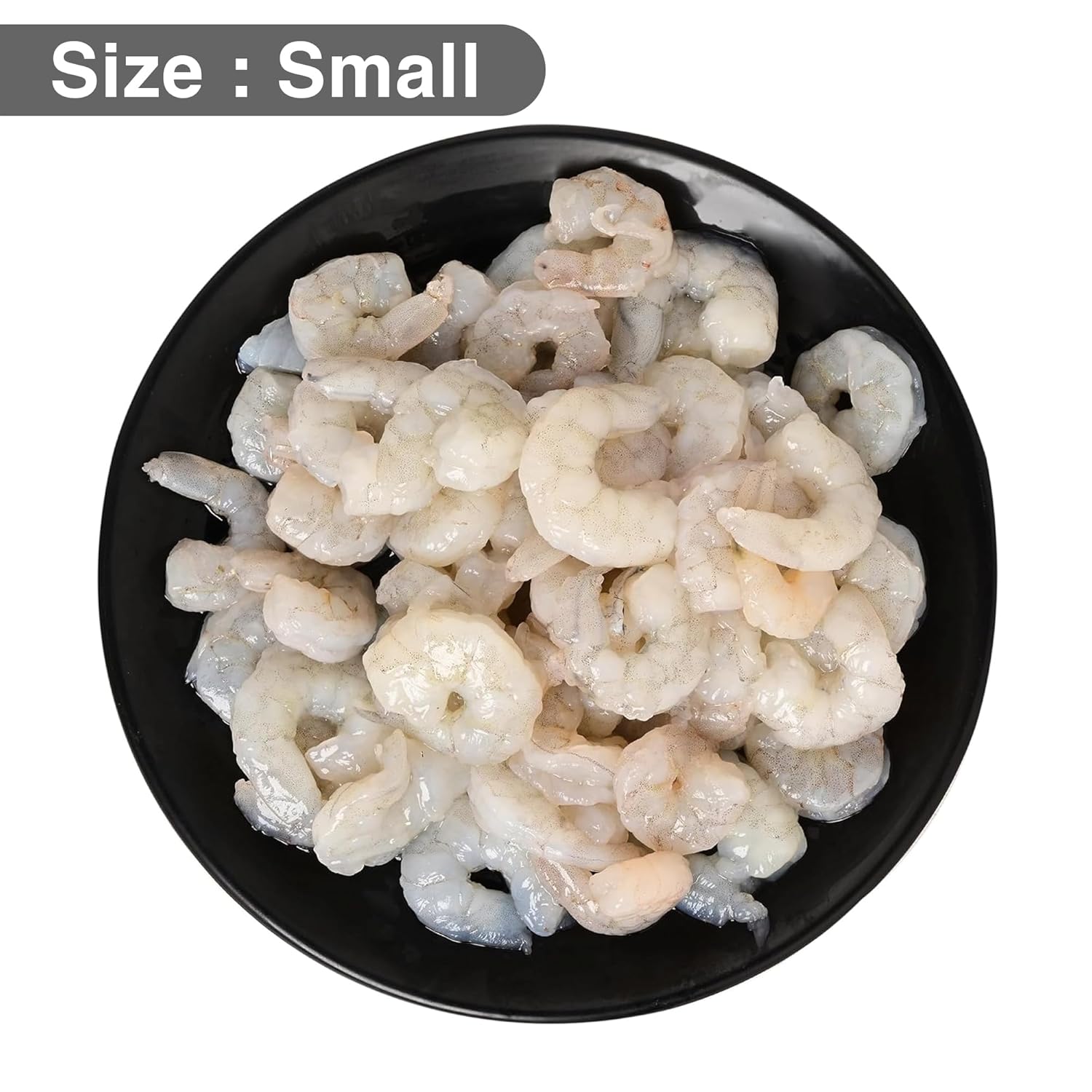 Mega Frozen Prawns – Small, Peeled & Deveined 500g (88-98Pcs/pack)