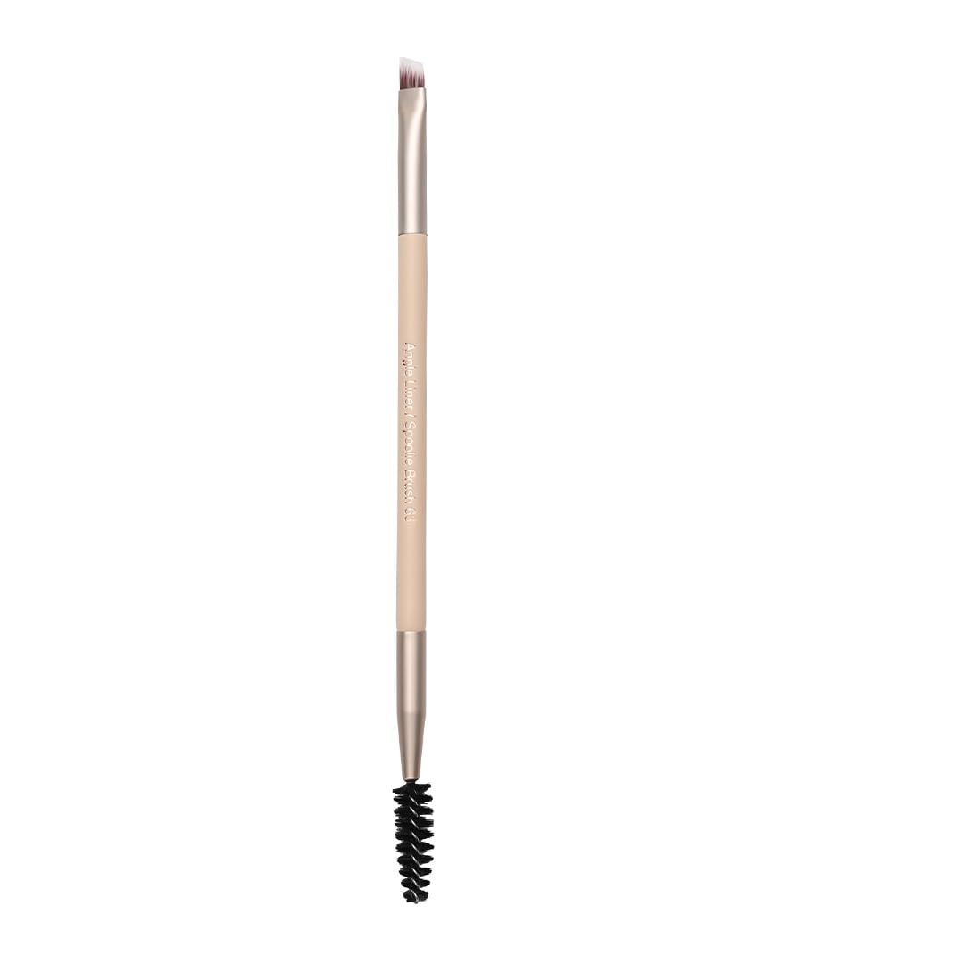 Milagro Beauty 2-In-1 Spoolie Brush 63, Dual-Ended Eyebrow & Eyelash Grooming Brush For Eye Brow Powders, Waxes & Gels, Highlighting Brows | Ideal For Defining Eye Makeup