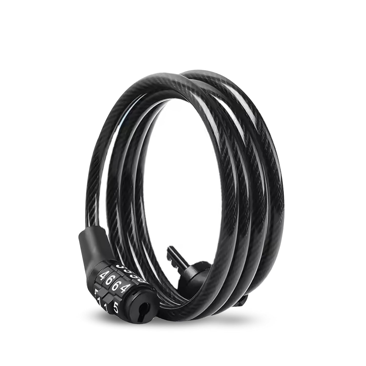 Robustt Keyless Numeric Bike Cable Lock – Pack of 1 | Preset Combination | Heavy Duty Anti-Theft Protection | Multi-Purpose Lock for Bike, Bicycle, Helmet, Luggage