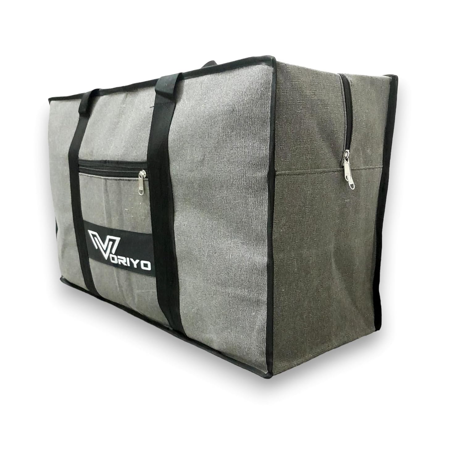 VORIYO Big Size Travel Bag Duffle Luggage Organizer Foldable Large Shopping Grocery and Multipurpose Large Capacity Carry Bag 28inches with Strong Handles (Grey) TVL1H