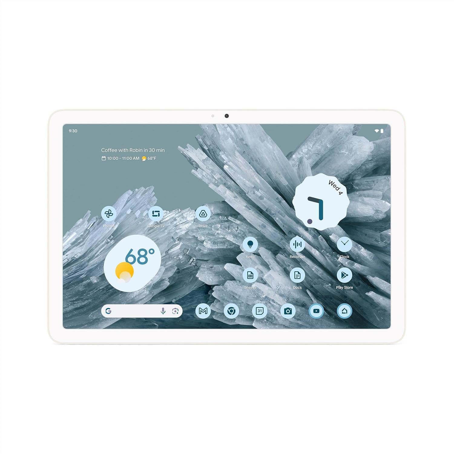 Google Pixel 11″ Tablet – Android Standalone Tablet Only – 128GB – WiFi – Porcelain [Latest]