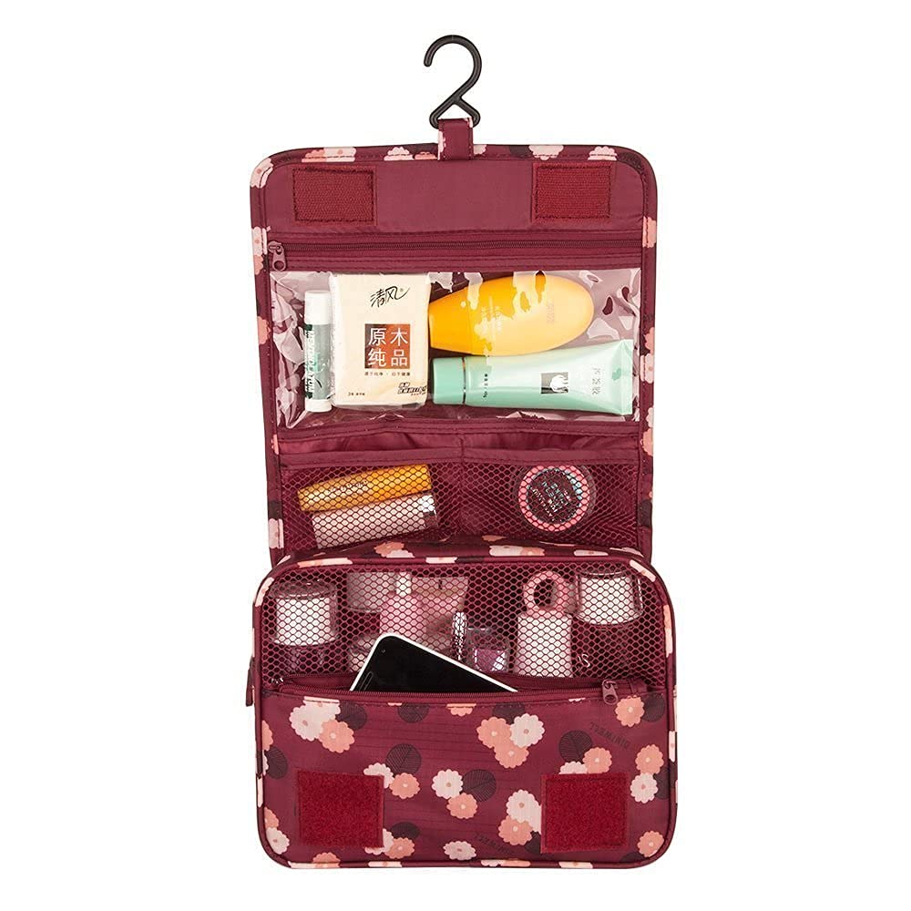 7Seas Household Grooming Kit Storage Bag Space Saving Waterproof Travel Toiletry Hanging Bag Travel, Business Trip, Outdoors Activities, car, Boat Cosmetic Storage Pouch Bag(1Pcs) (Multicolor)