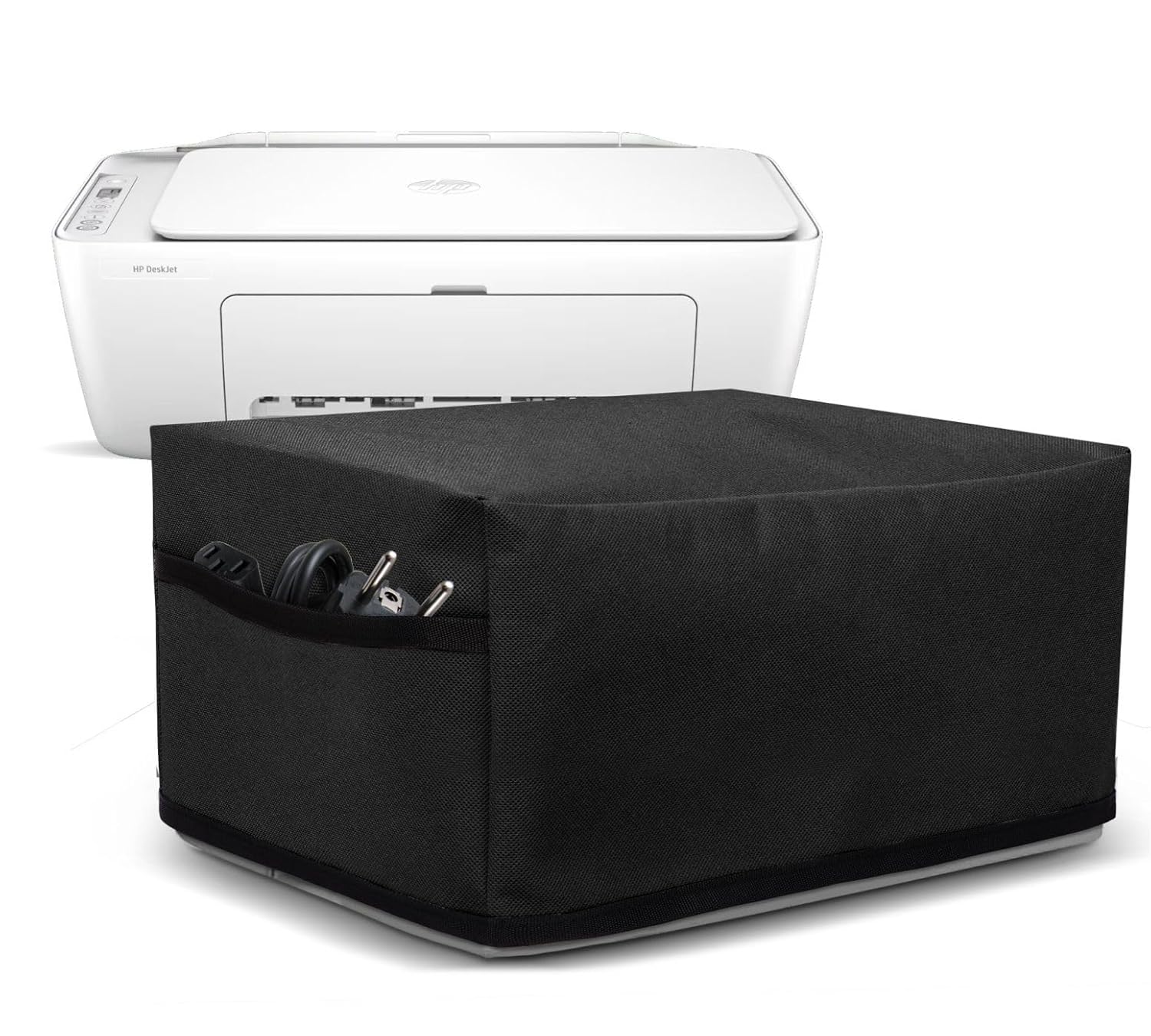 Crasome Dust Proof Water-resistant Printer Cover for HP Deskjet All-in-One 4826 (Black)