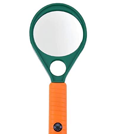 Levin Optical Grade Double Side Magnifying Glass Tool for Jewelry, Coin & Stamp Collectors, Map, Home, Office and Many More (90MM)