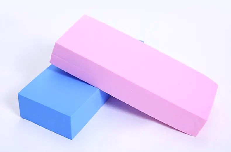 Pack of 2 – Super Absorbent Magic Eraser Sponge for Kitchen Cleaning, Cars, Walls, Windows & Other Surfaces (Random Colors) | Multipurpose Household Cleaning