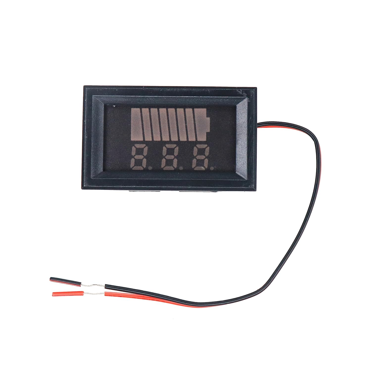 Electronic Spices Lead-Acid Digital Battery Capacity Indicator Charge Tester 12V-60V DC Voltmeter