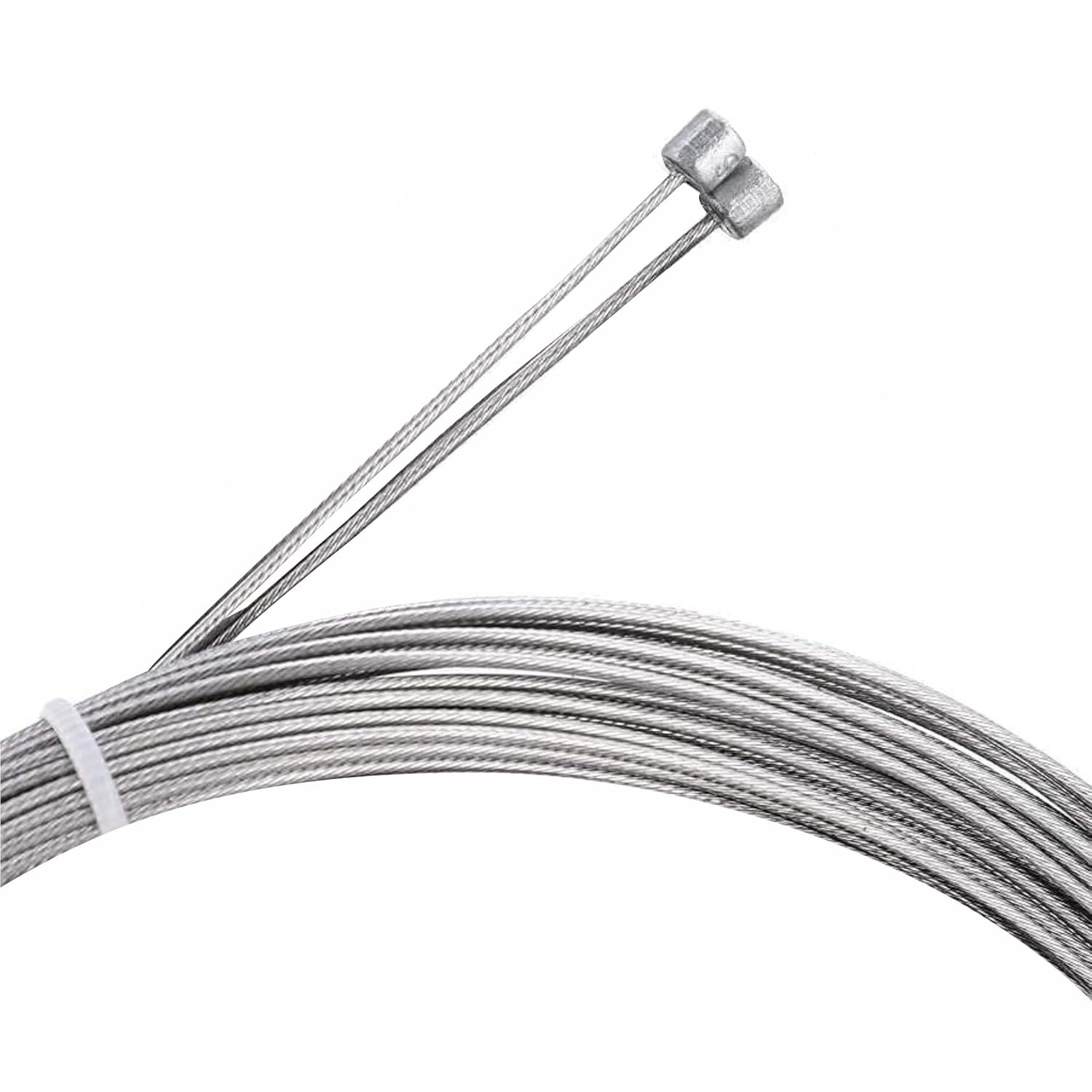 ONBICLE Cycle Gear Shifter Cable 2pc, Rear Derailleur Cable 80 inch Long Bicycle Replaceable Wire Inner Derailleur Wire Stainless Steel Mountain Bike