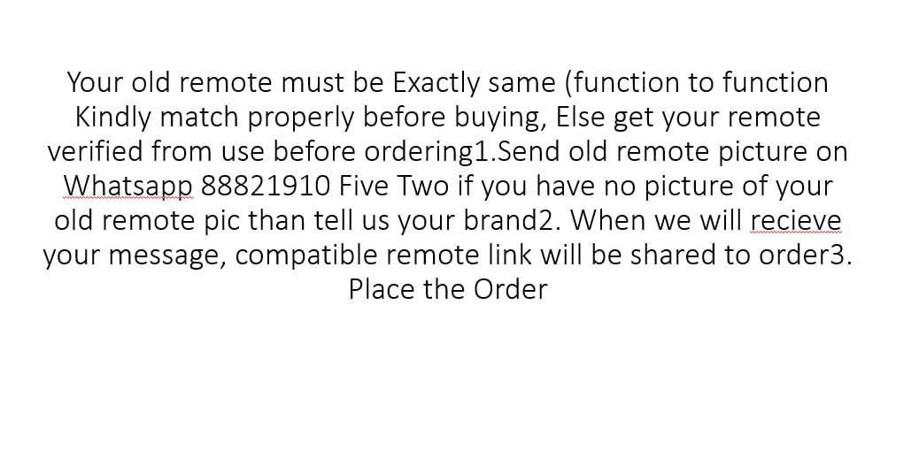 TMQ Air Conditioner Remote Compatible Whirlpool Split Ac Remote Control [ Compatible for Whirlpool Ac Remote[AC-135]