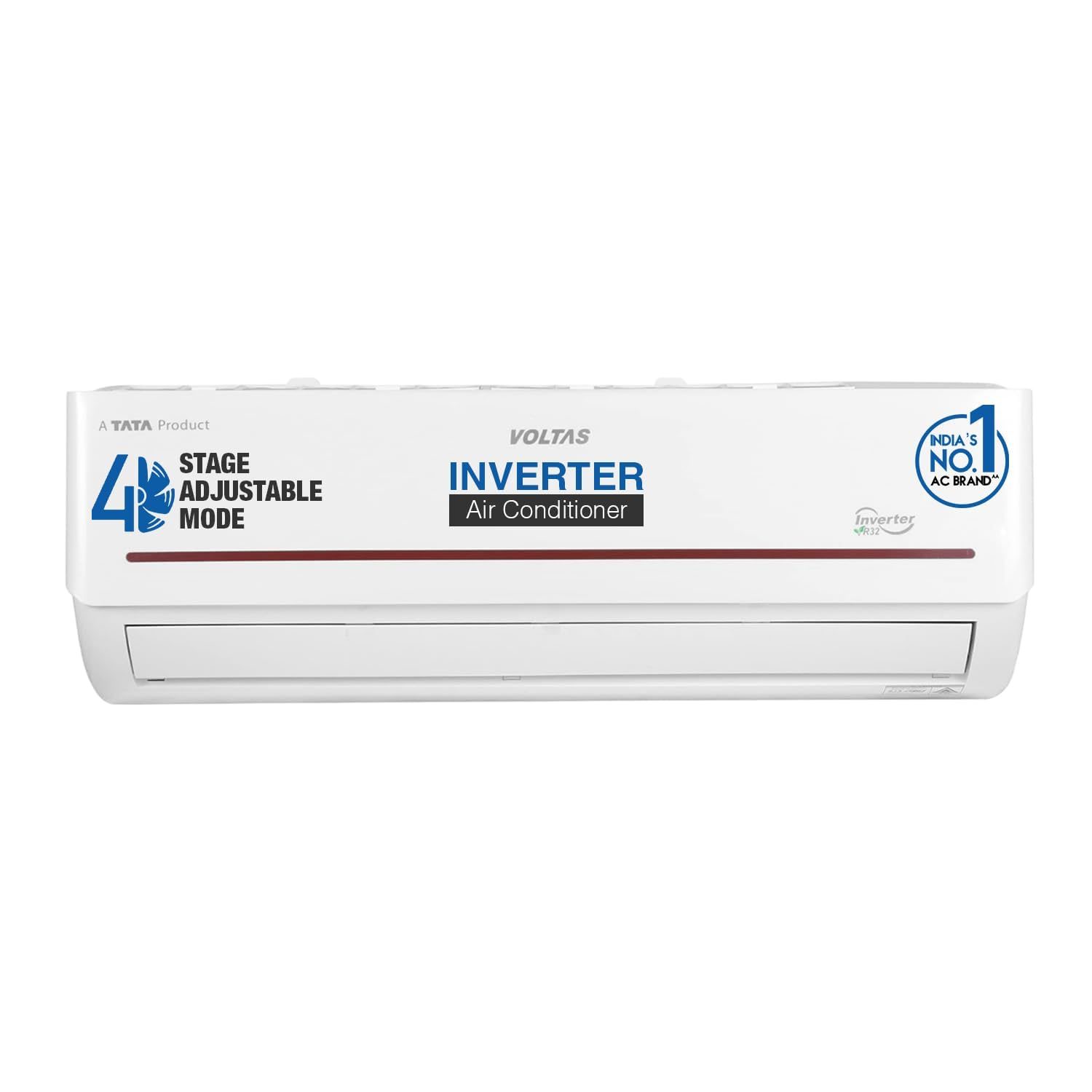 1.5 Ton 3 Star Adjustable Inverter Split AC(Copper, 183V Vectra Prism, 4-in-1 Adjustable Mode, White)