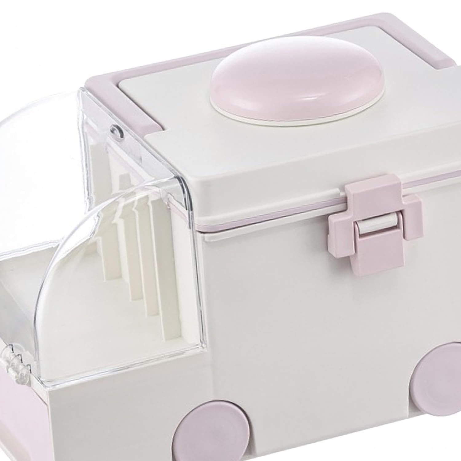 LOOM TREE® First Aid Storage Box Container Bin Portable Handle for Car Vehicle Home Pink | Amazon Pharmacy | Over-the-Counter Medication | First Aid