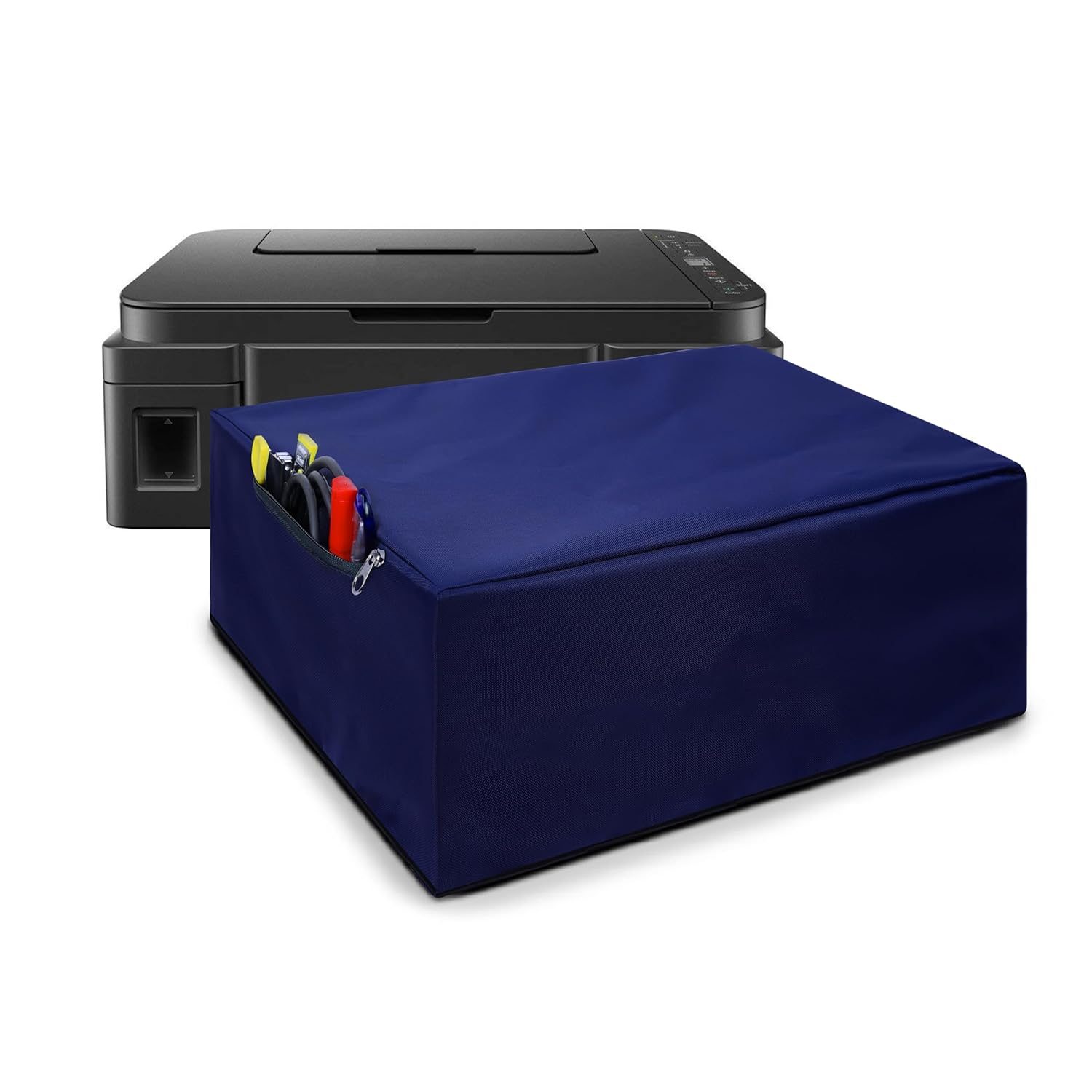 Alifiya Dust Proof Washable Printer Cover for Canon Pixma G3012 All in One Wireless Ink Tank Printer – Blue