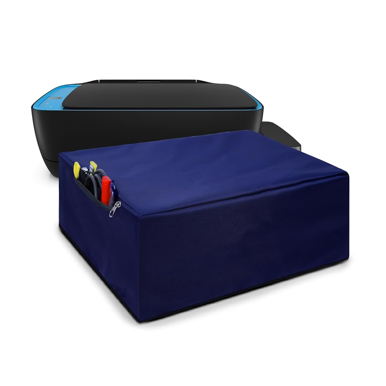 Alifiya Dust Proof Washable Printer Cover for HP 319 / 316 / 310 All-in-One Ink Tank Colour Printer – Blue