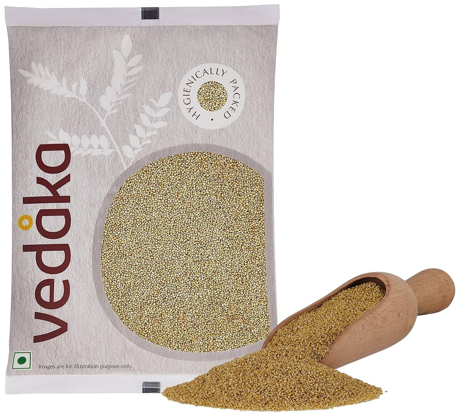 Amazon Brand – Vedaka Unpolished Brown Top Millets (Korale) 1.5 kg (Chotti Kangni/Andu Korralu)