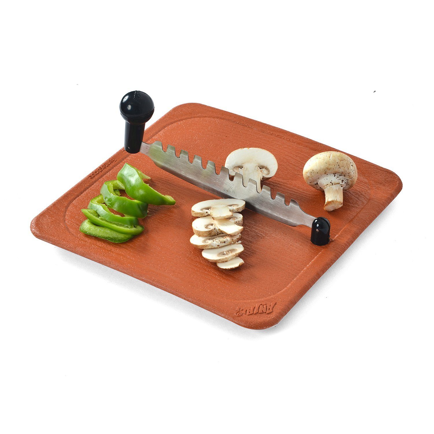 Anjali – FC02 Deluxe Fantastique Plastic Vegetable and Fruit Cutter (Brown, Silver, Small)