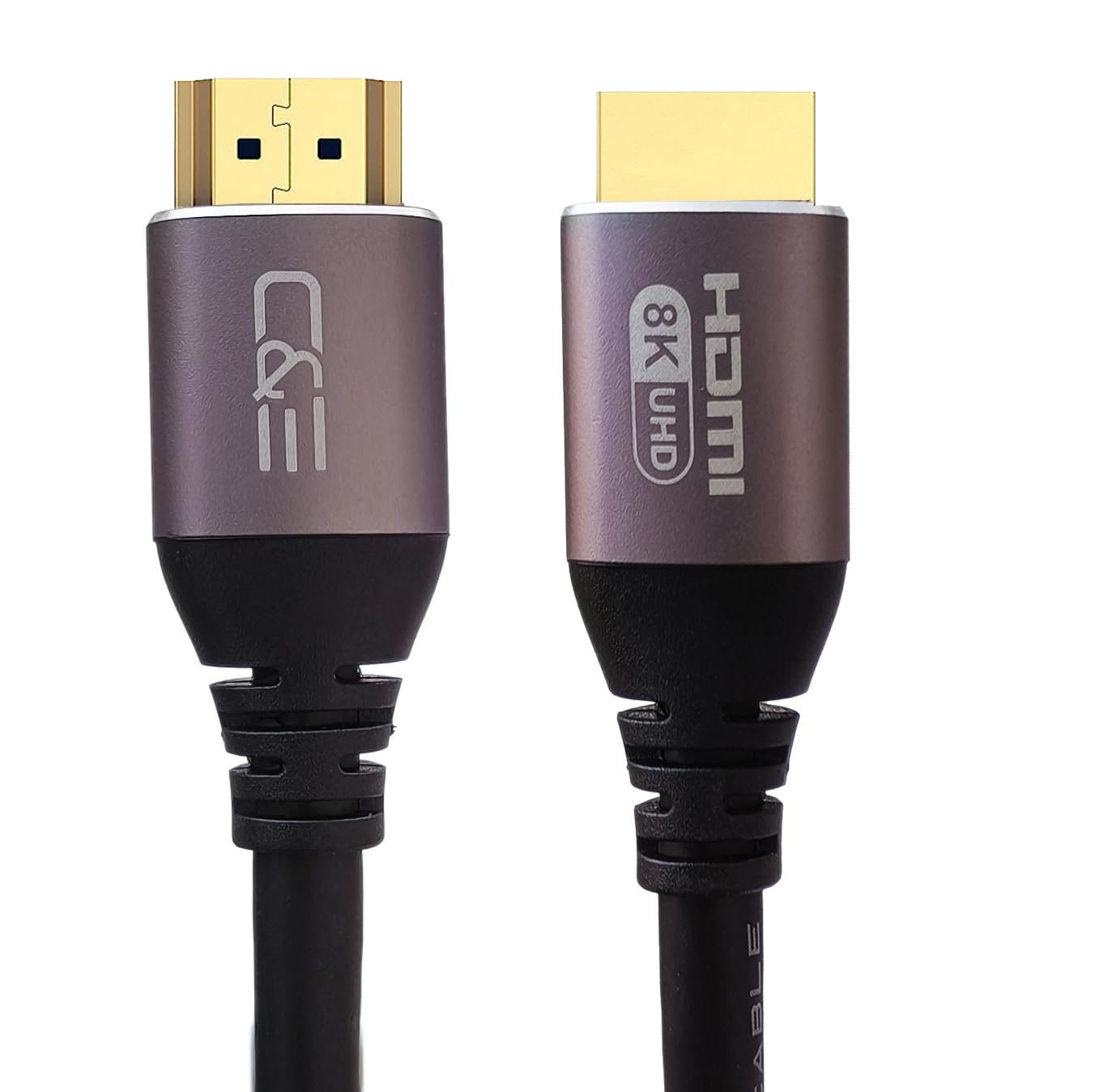 Cables & Etc (C&E)® 8K HDMI 2.1 with Ethernet, UHD Resolution, 2 Mtr (6ft), 48 GBPS Transmission Ultra High Speed, Dolby DTS, eARC, 3D, Compatible with All HDMI-Enabled Devices