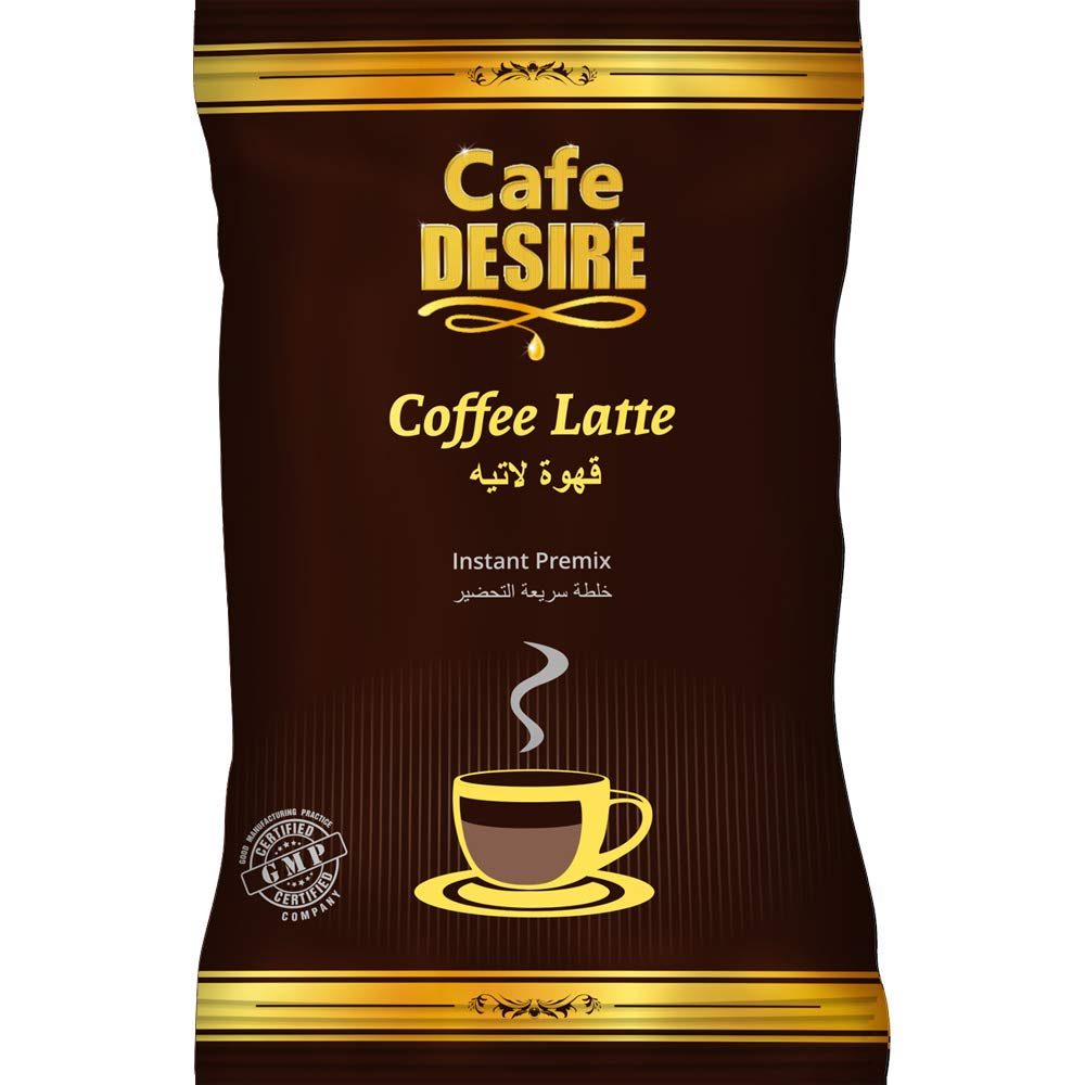 Cafe DESIRE I DRINK SUCCESS Instant Ground Coffee Premix Low Sugar Unsweetened 500G|Milk Not Required|Just Add Hot Water|Rich Taste As Home-Made |Use Manually And Also For All Vending Machines, Packet