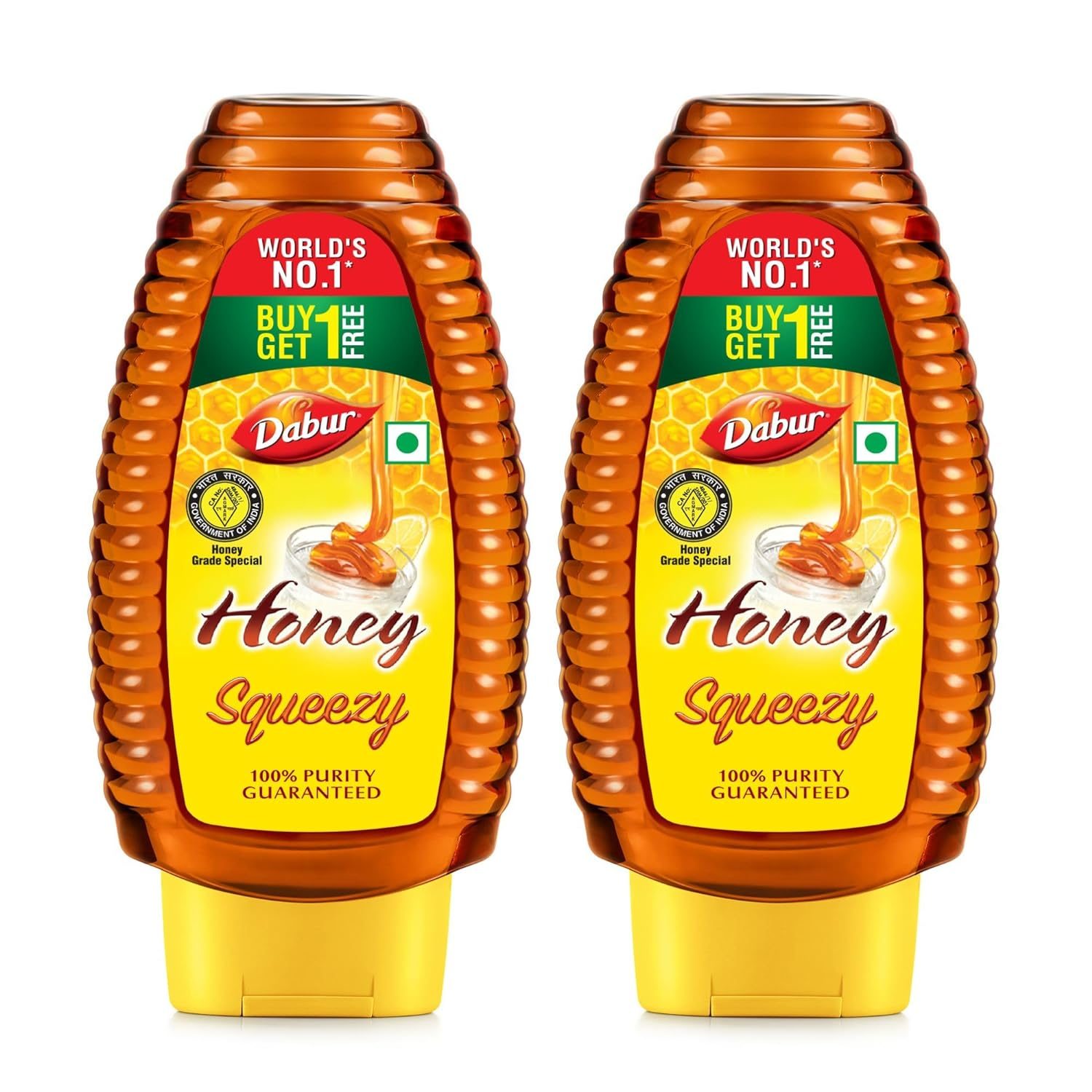 Dabur Honey Squeezy Pack 800g (400gx2, Pack of 2) | 100% Pure & Indigenous | World’s No.1 Honey Brand with No Sugar Adulteration | Fitness & Health | Natural Immunity Booster | Rich in Antioxidants