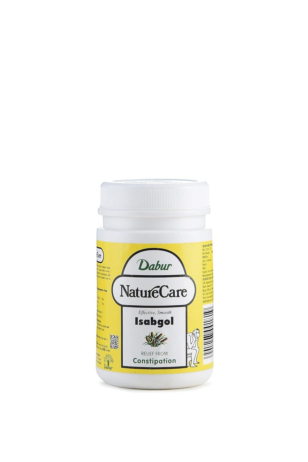 Dabur Nature Care Isabgol – 100g | Provides Effective Relief from Constipation | Promotes Bowel Health | Boost Gut Health | Non Habit Forming | 100% Ayurvedic