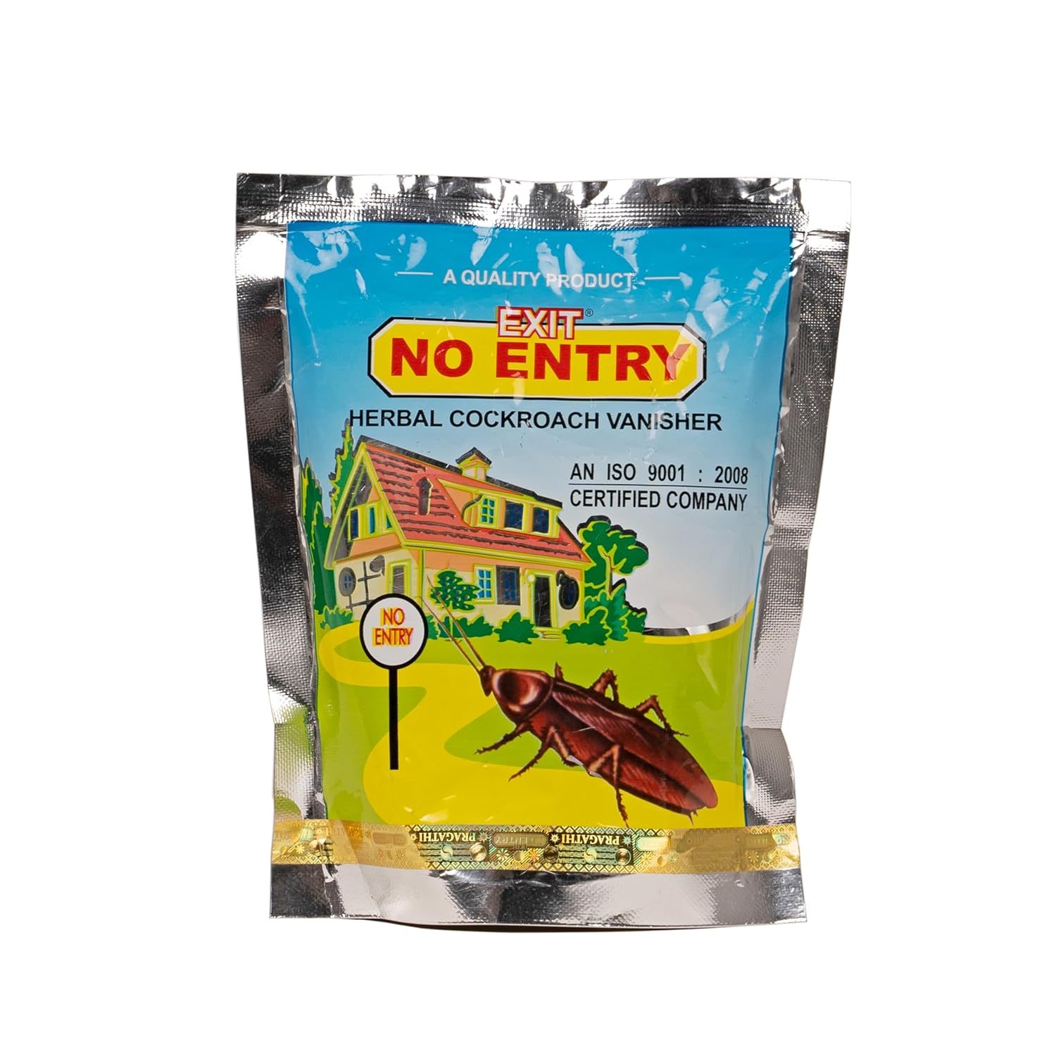 EXIT NO ENTRY Anti-Cockroach Repellent Paste – 250gm | Herbal Cockroach and Pest Vanisher | Household Cockroach Pest Control Paste