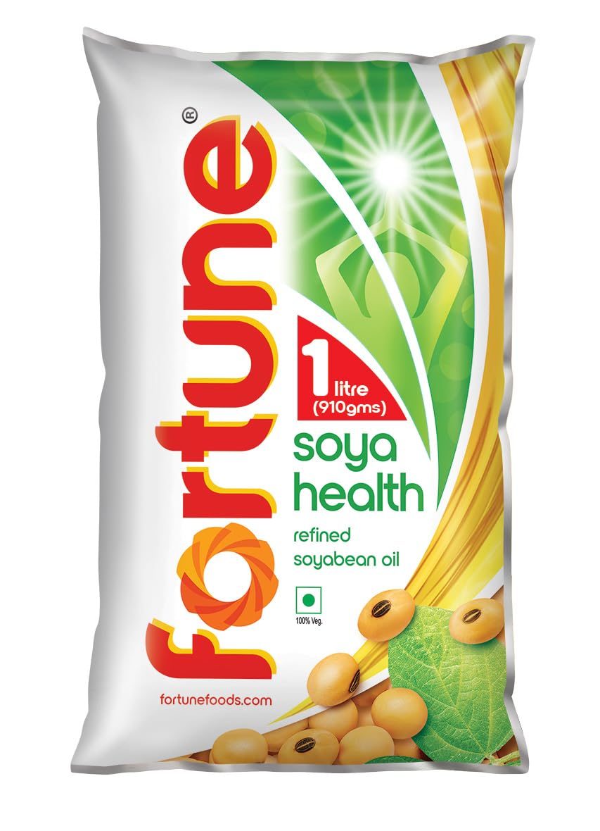 Fortune Oil, 1 L Pouch Soyabean Health