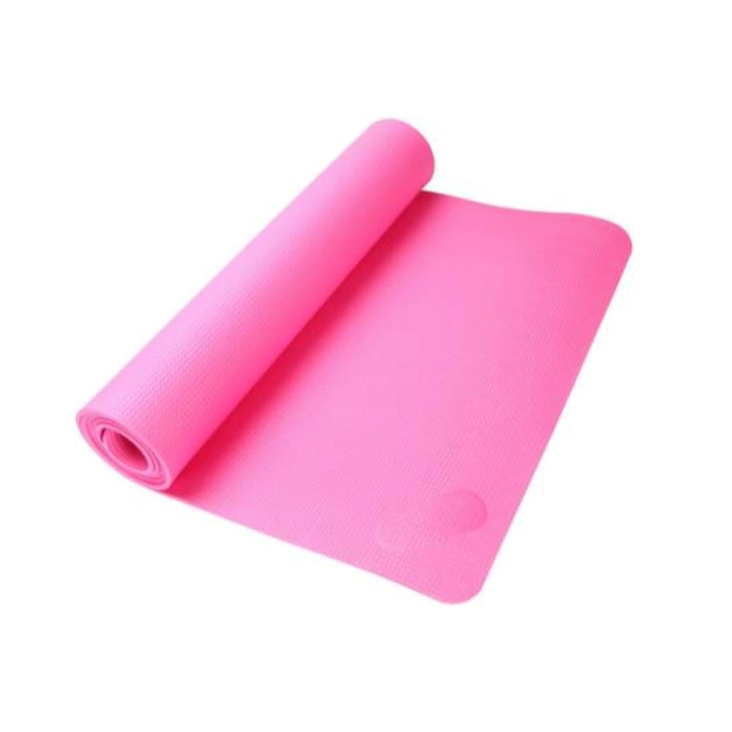 Funjoy Yoga Mat – Upgraded Yoga Mat Eco Friendly Non-Slip Exercise & Fitness, Workout Mat for All Type of Yoga, Pilates and Floor Exercises (Pink 4MM)