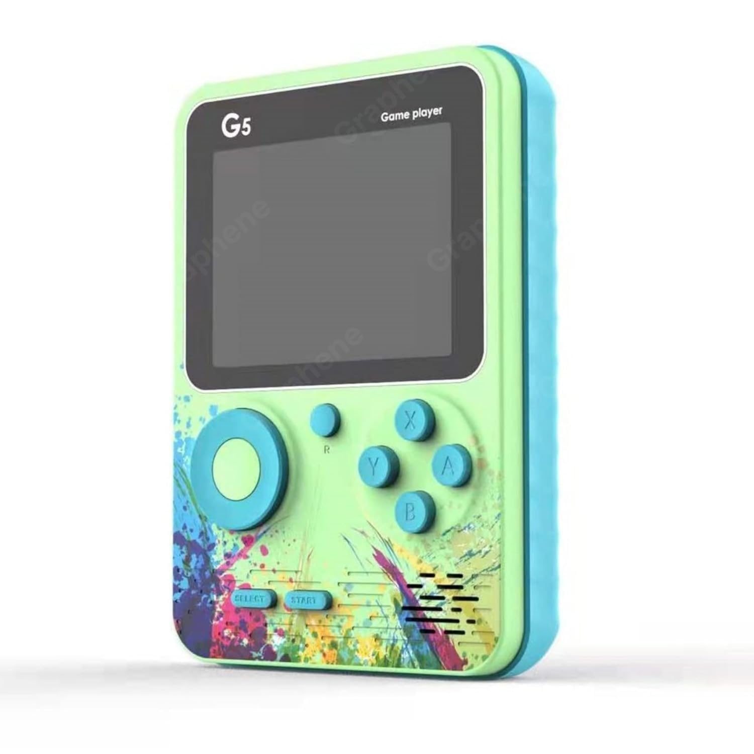 GRAPHENE 500 in 1 Video Game for Kids G5 Handheld Retro Game Console, Portable Retro Mini Game Classic New Version 5 Series Game TV Compatible for Kids, Rechargeable 8 Bit Classic (G5 Videogame)
