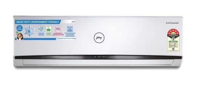 Godrej 2.0 Ton 5 Star, 5-In-1 Convertible Cooling, Inverter Split AC (2023 Model, AC SIC 24LTC5-WWR, White)