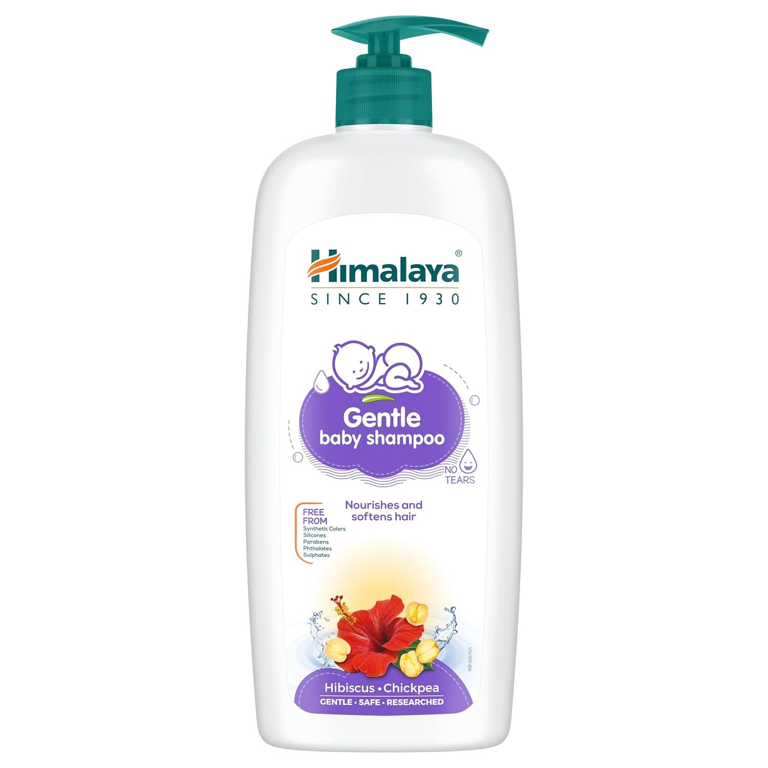Himalaya Gentle Baby Shampoo 600ml | No Tears formula | Cleanses, softens and nourishes baby’s hair