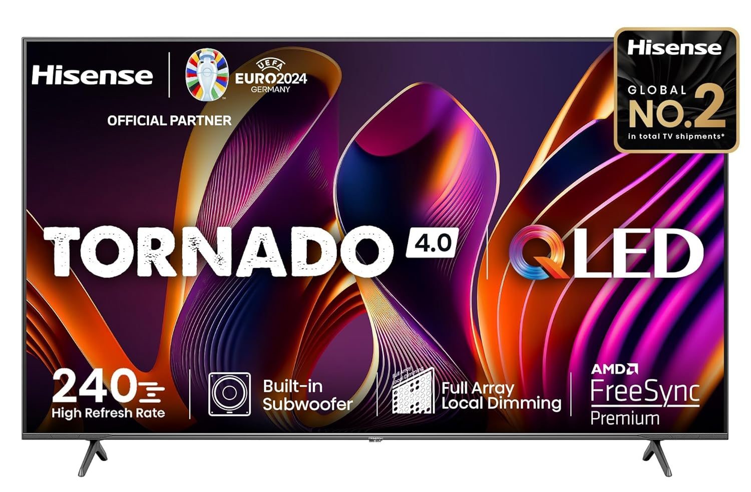 Hisense 139 cm (55 inches) Q7N Series 4K Ultra HD Smart QLED TV 55Q7N (Dark Grey)