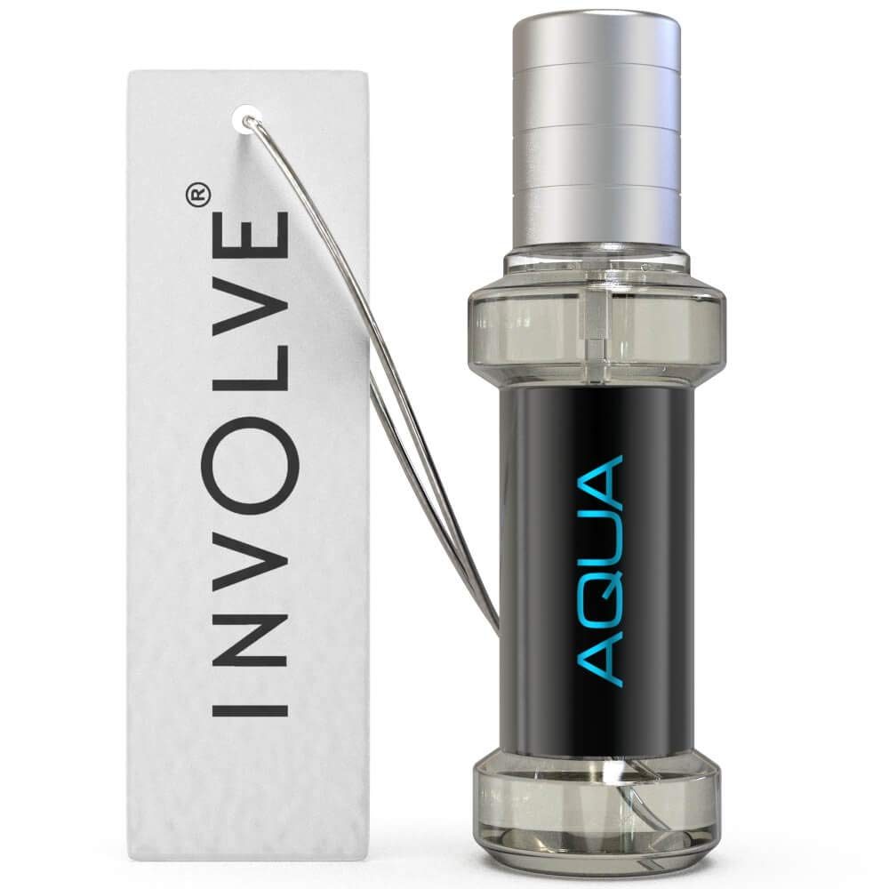 INVOLVE Elements Aqua Spray Air Perfume | Fine Fragrance Car Scent Air Freshener – IELE01-30ml | | Car fresheners | Car accessories interior | Long lasting fregrance | Car perfume