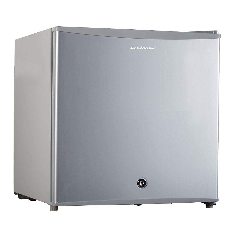 Kelvinator Mini Manual Refrigerator 45 Litres 1 Star Single Door, Silver Grey KRC-B060SGP