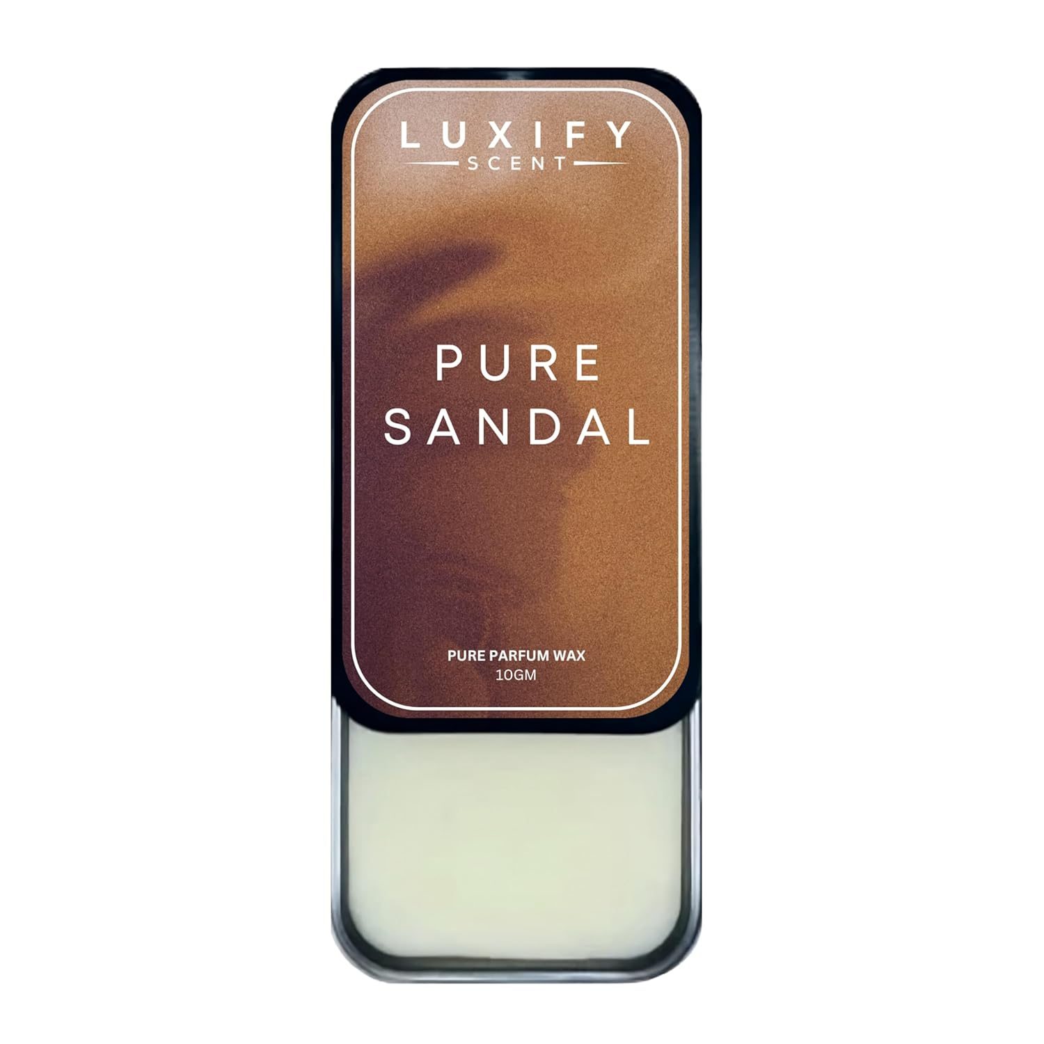 LUXIFY SCENT® Luxury Alcohol Free Solid Perfume | Pure Sandal for Men & Women | Non-Greasy Cologne | Strong & Lasting Fragrance | Gifting Pack for Him & Her