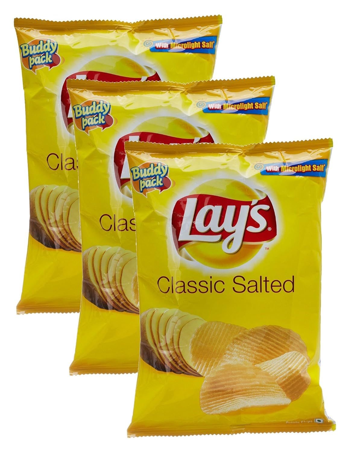 Lay’s Big Bazaar Combo – Potato Chips Classic Salted, 52 Gm (Pack of 3) Promo Pack