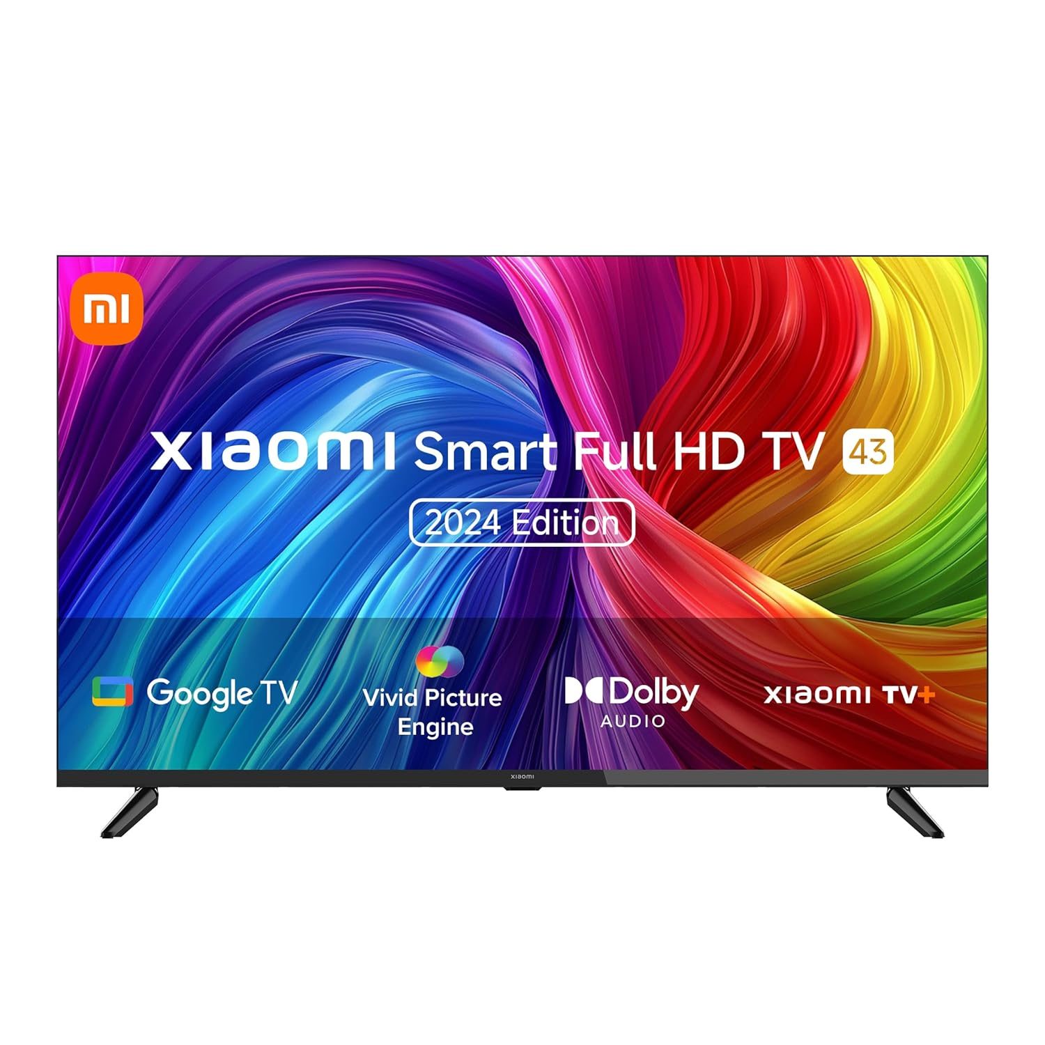 MI 108 cm (43 inches) A Series Full HD Smart Google LED TV L43MA-AFIN (Black)