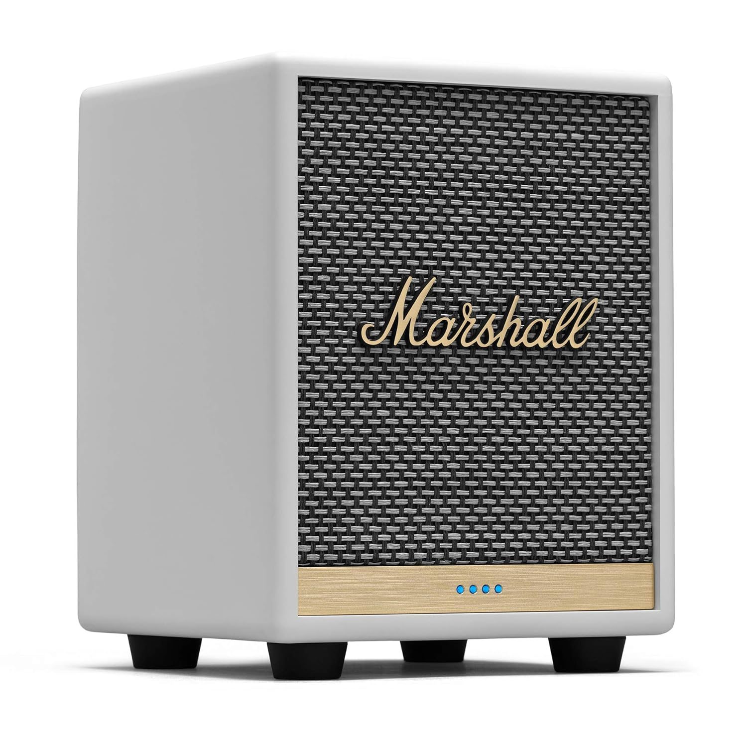 Marshall Uxbridge Airplay Multi-Room Wireless Speaker with Alexa Built-in – White, 50 Watts