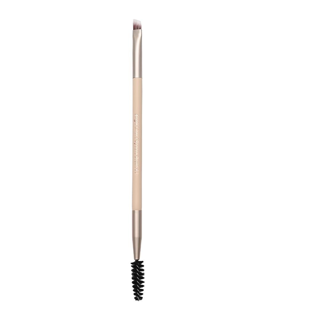 Milagro Beauty 2-In-1 Spoolie Brush 63, Dual-Ended Eyebrow & Eyelash Grooming Brush For Eye Brow Powders, Waxes & Gels, Highlighting Brows | Ideal For Defining Eye Makeup