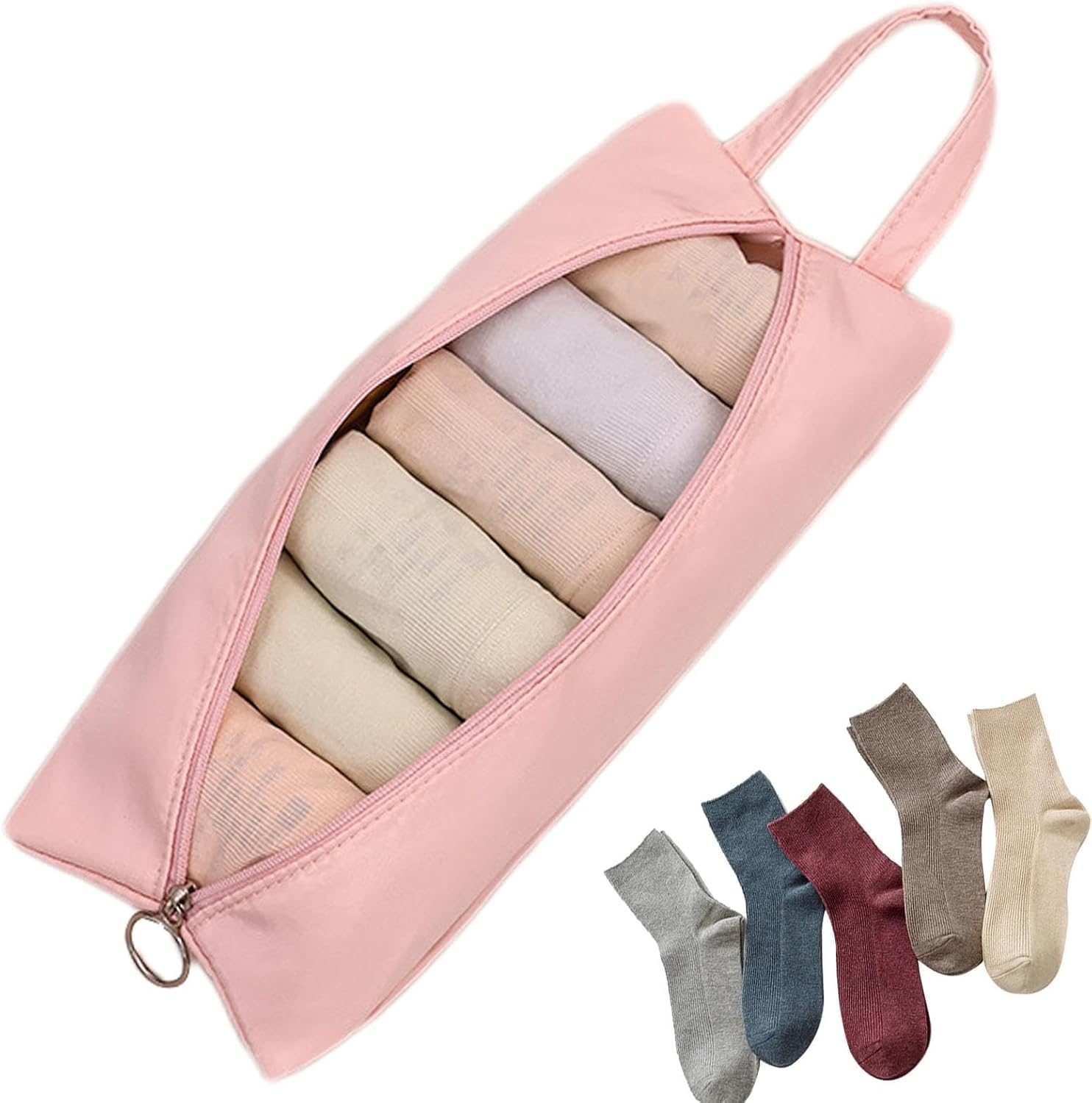 NPB Store 1Pc’s Folding Travel Storage Bag Underwear Storage Bags, Travel Storage Bags, Portable Panties, Bras, Business Trips, Travel Luggage, Sorting Bags, Wholesale[Pack of 1]