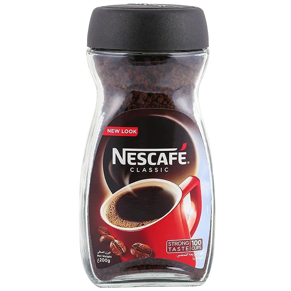 Nescafe Classic Instant Ground Coffee, 7.05 oz ℮ 200 g