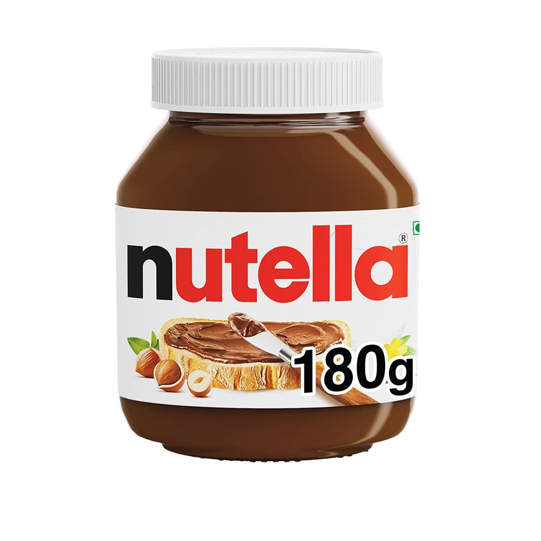 Nutella Hazelnut Spread with Cocoa, 180 gram