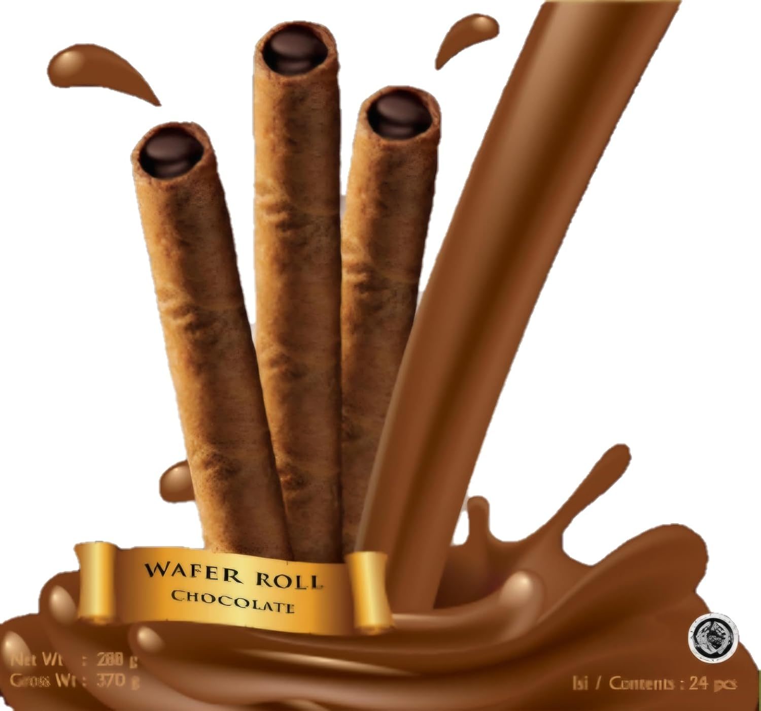 Oya Cigarku Chocolate Flavoured Sticks — Premium Chocolate Rolls, Wafer Biscuits Snacks, Wafer Rolls Filled with Chocolate, Wafer stick chocolate, Delicious, crunchy, crispy, luxury chocolate, Wafer rolls, Ideal Gifting Option | (Cigarku Rolls) 288gm