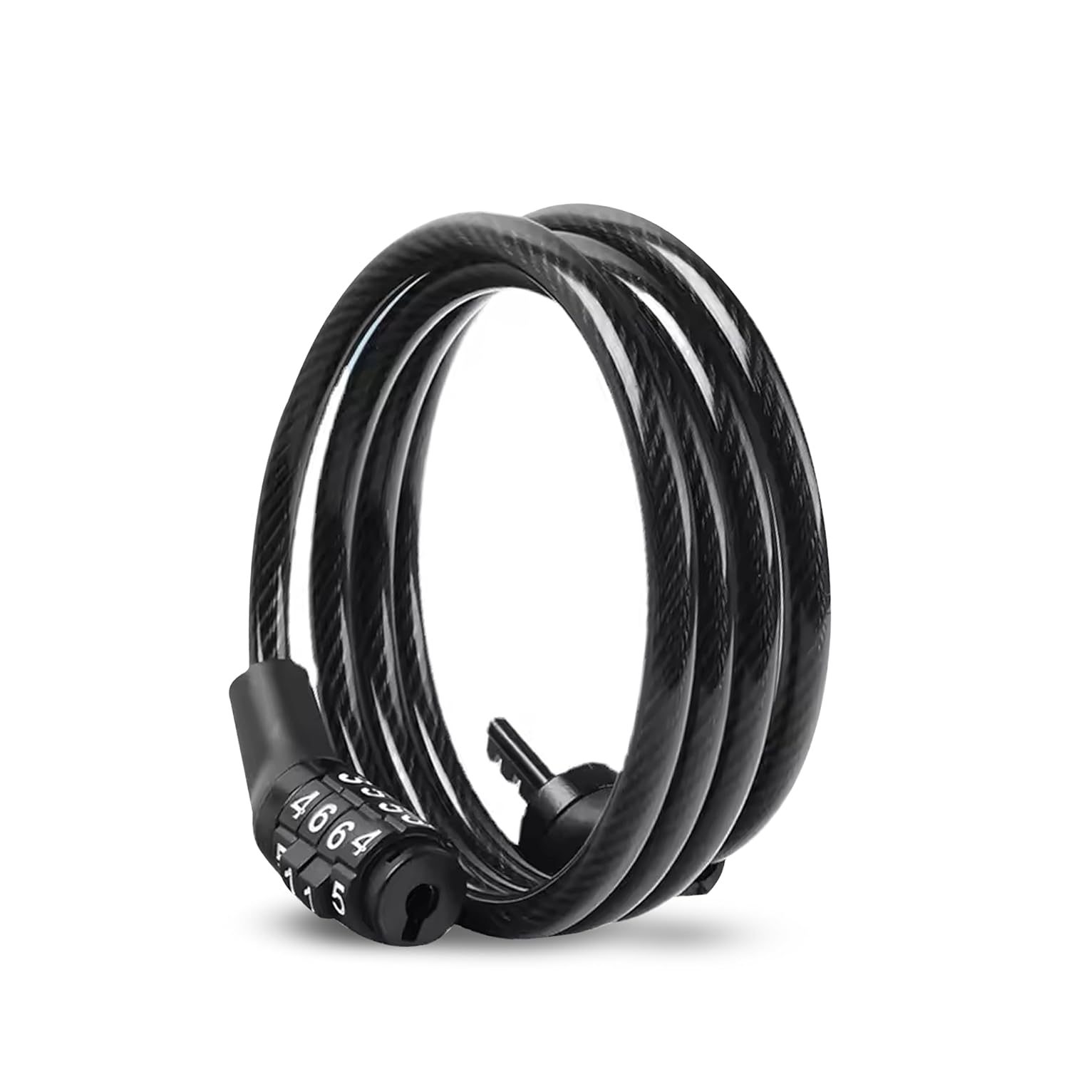 Robustt Keyless Numeric Bike Cable Lock – Pack of 1 | Preset Combination | Heavy Duty Anti-Theft Protection | Multi-Purpose Lock for Bike, Bicycle, Helmet, Luggage