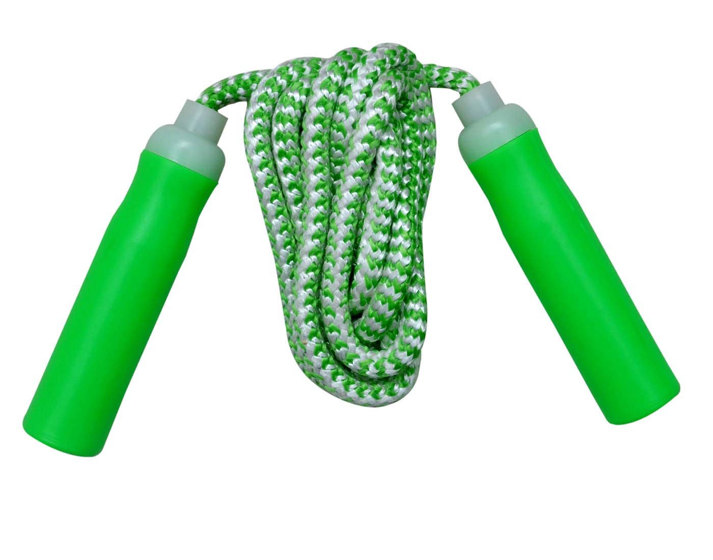 Simran Sports Skipping Rope, Skipping rope for exercise, Fitness Rope, Exercise Rope, Cotton Rope Fitness Skipping Rope For Men, Women, Boys & Girls (Green)