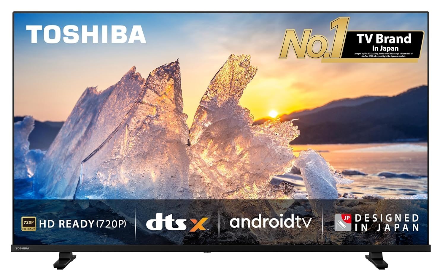 TOSHIBA 80 cm (32 inches) V Series HD Ready Smart Android LED TV 32V35MP (Black)