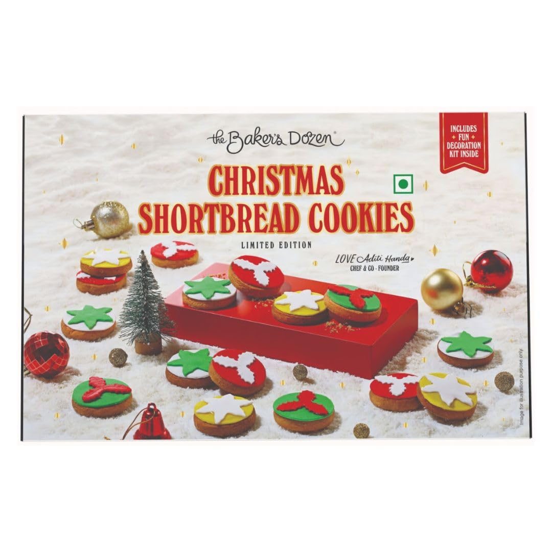 The Baker’s Dozen Shortbread Cookies, 204gm