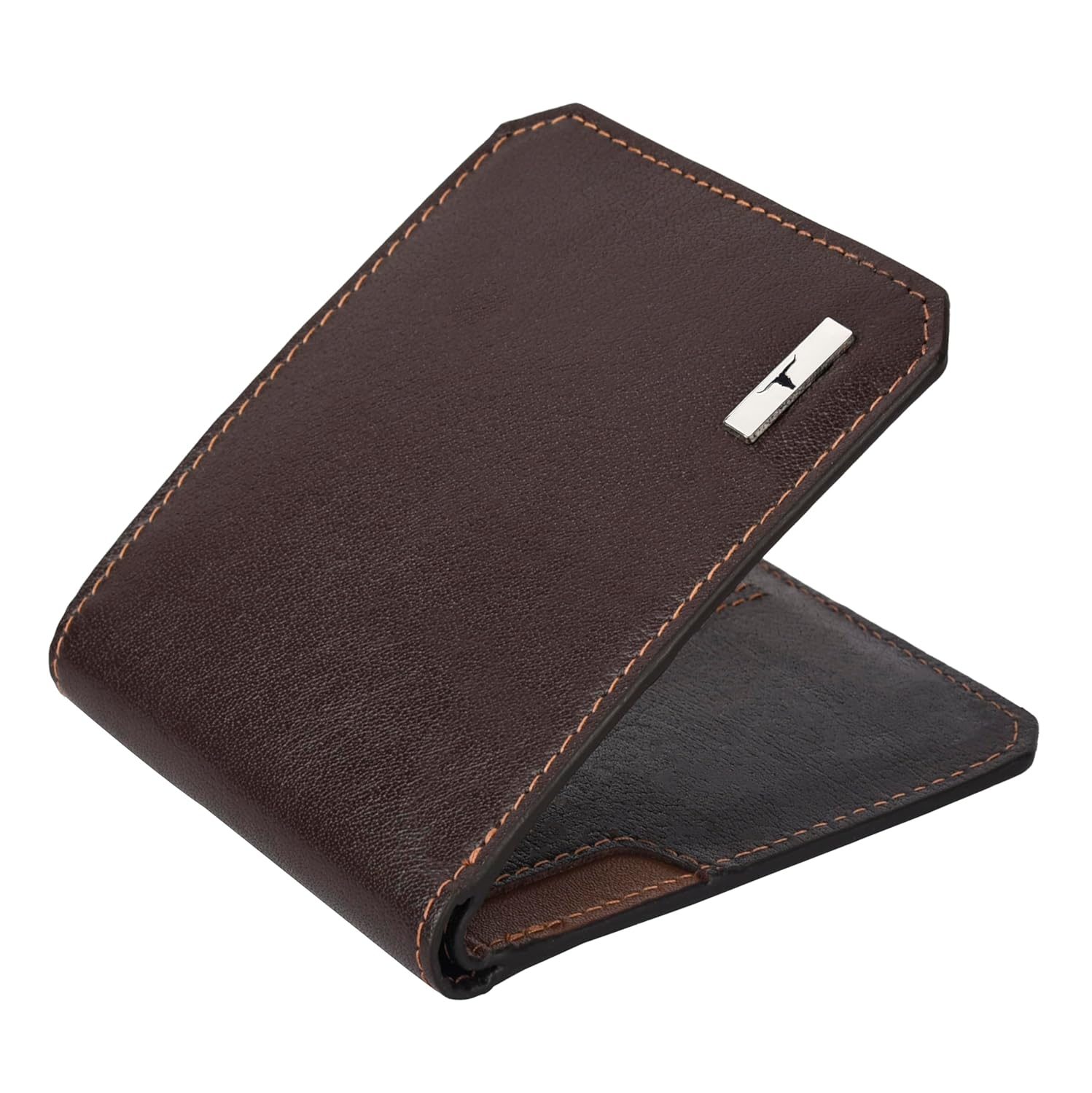 URBAN FOREST Tyson Brown/Cognac Leather Wallet for Men